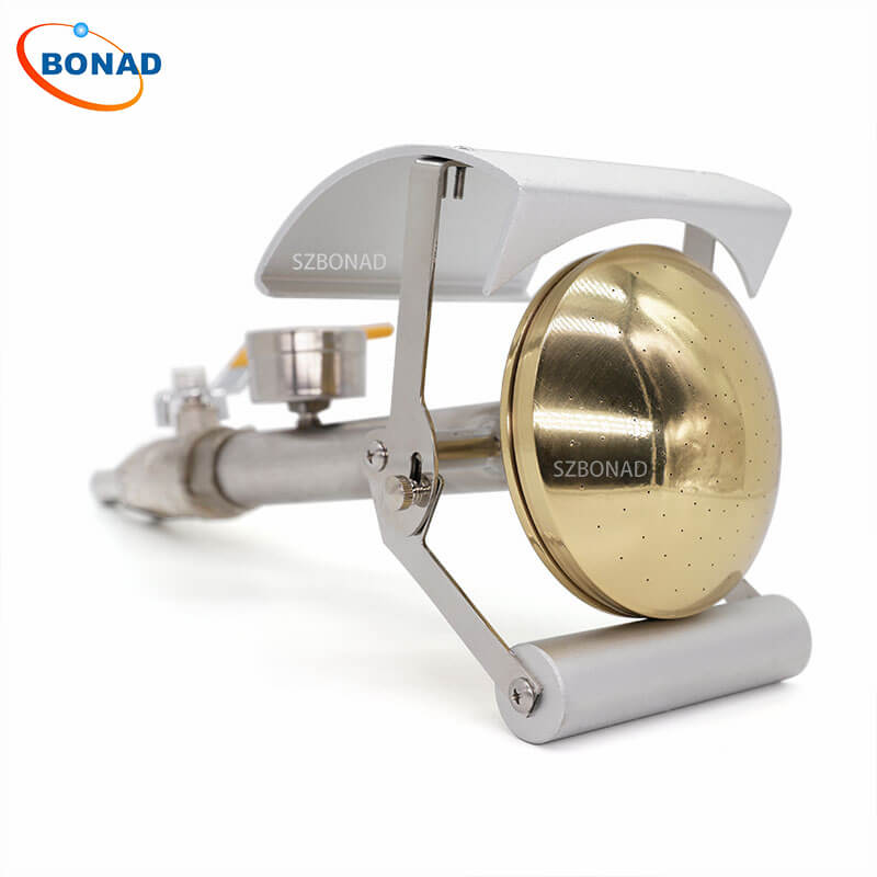 IEC 60529 IPX3/4 handheld brass water spray/splashing nozzle